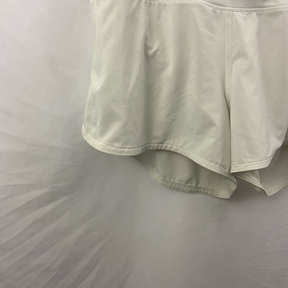 Lululemon White Tennis Shorts Size 10 - Picture 3 of 12